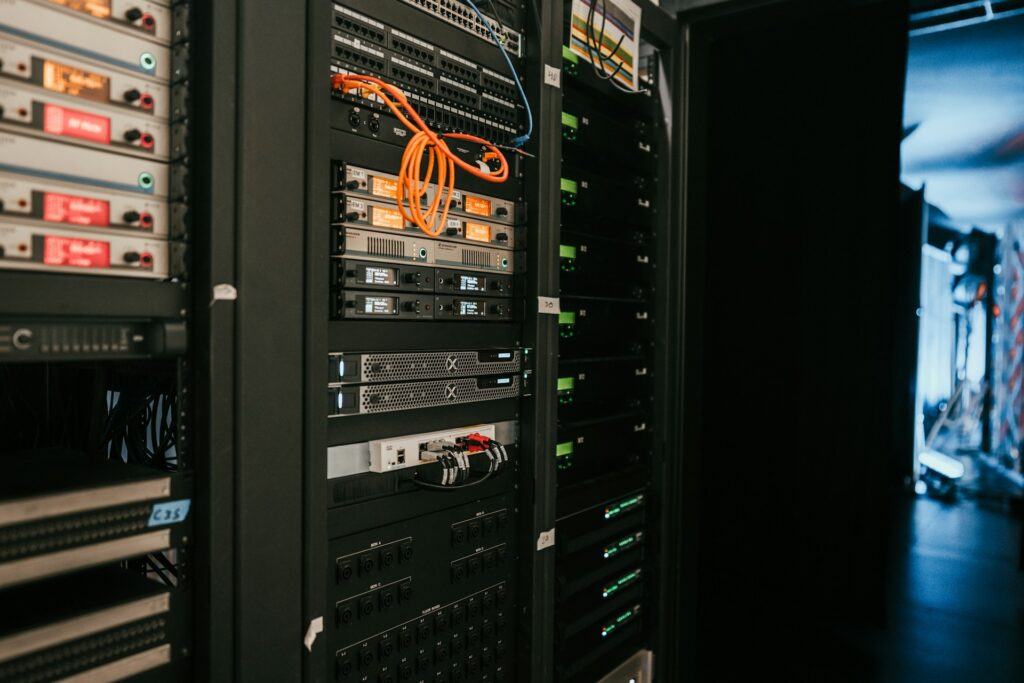 Server infrastructure in a data centre